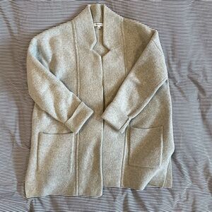Madewell wool sweater, grey, size XXS